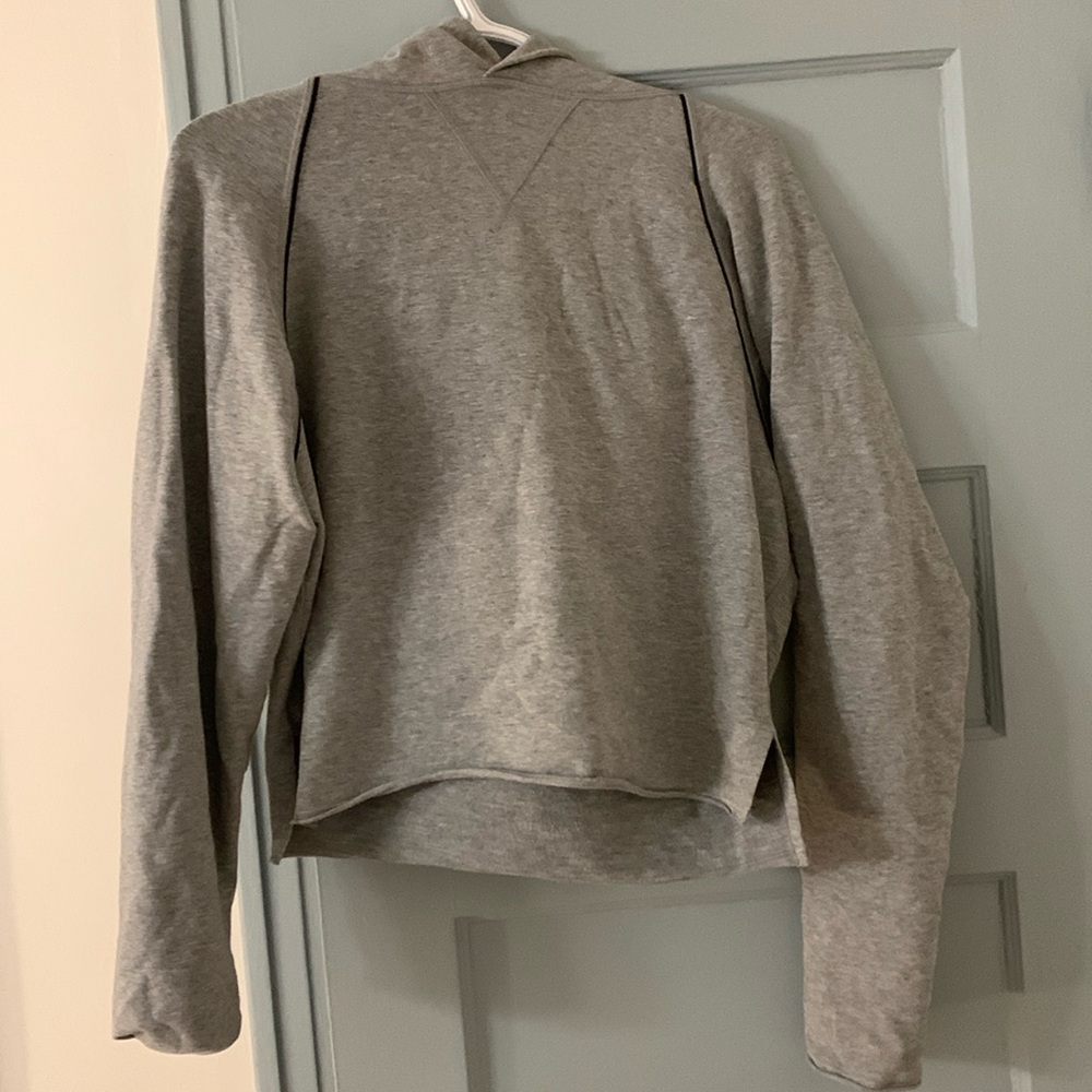 Lululemon cotton hoodie cropped SMALL